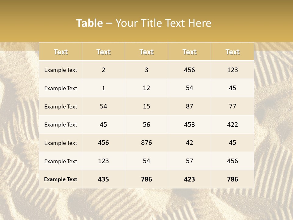 Frame Linen Board PowerPoint Template