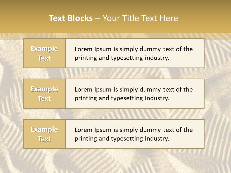 Frame Linen Board PowerPoint Template