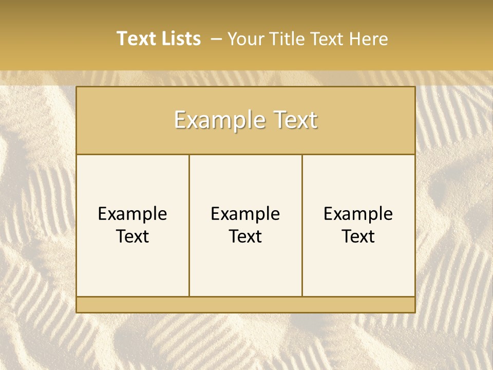 Frame Linen Board PowerPoint Template