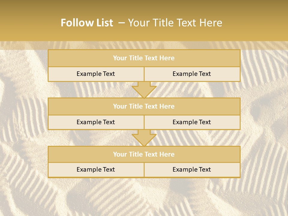 Frame Linen Board PowerPoint Template
