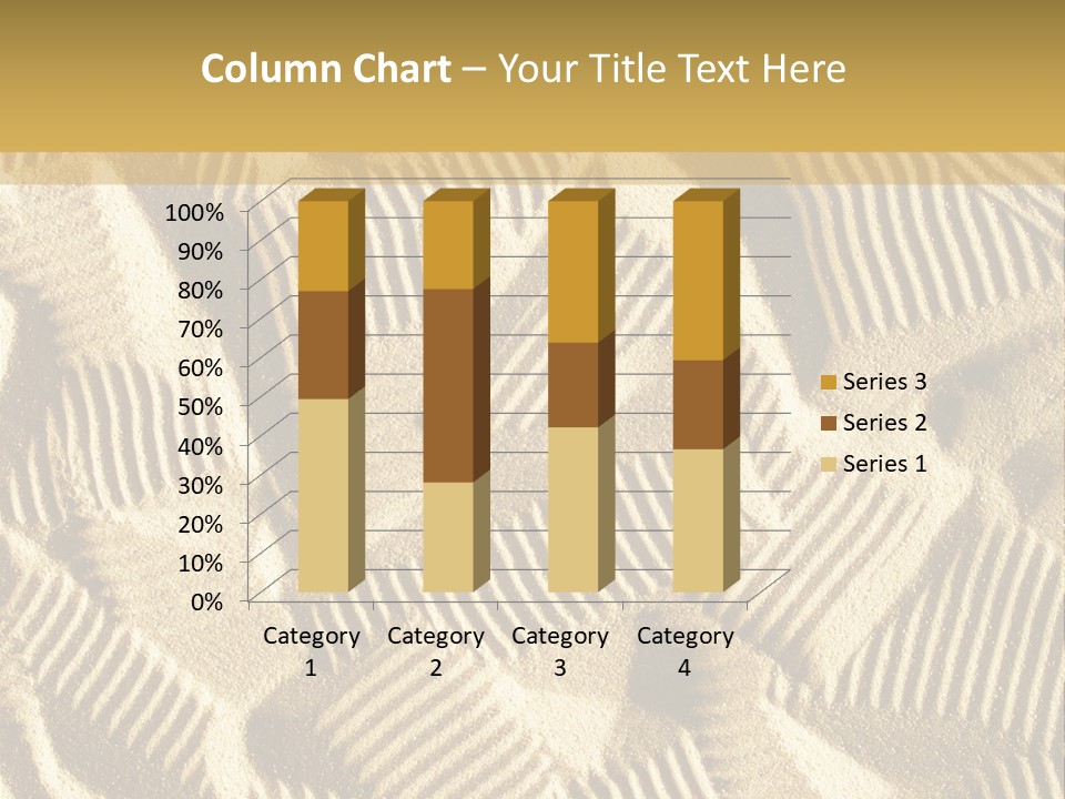 Frame Linen Board PowerPoint Template