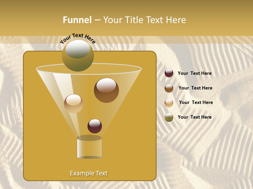 Frame Linen Board PowerPoint Template