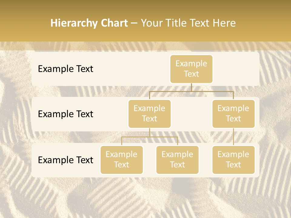 Frame Linen Board PowerPoint Template