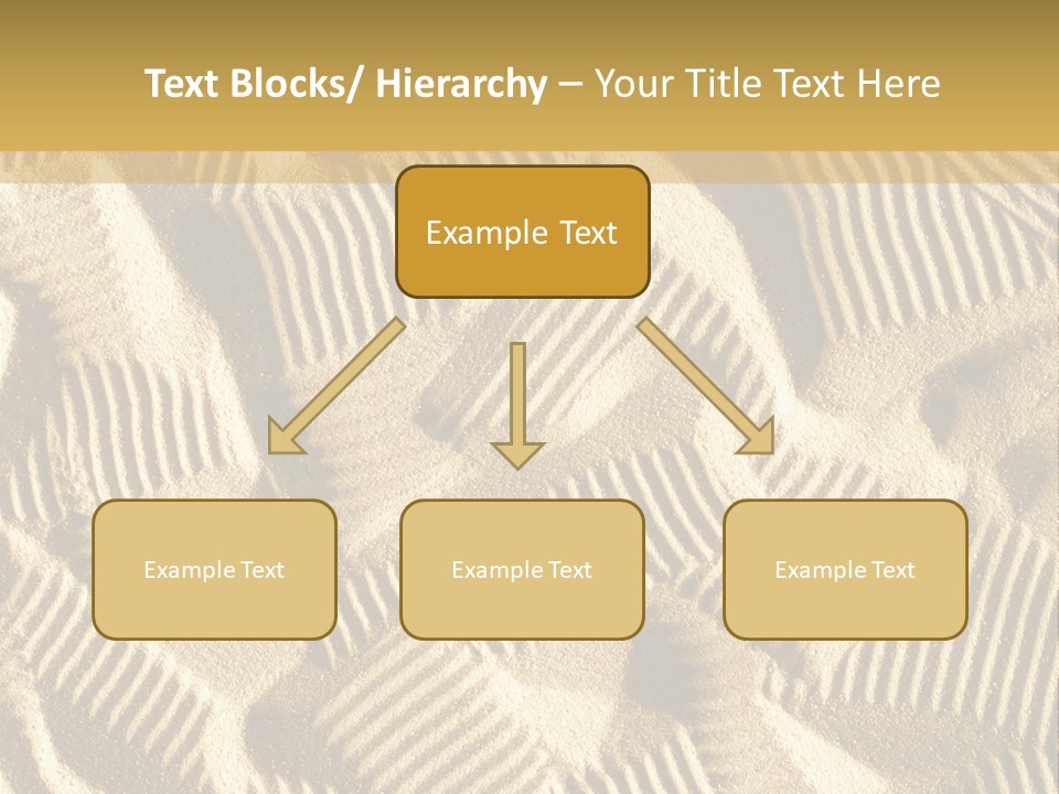 Frame Linen Board PowerPoint Template