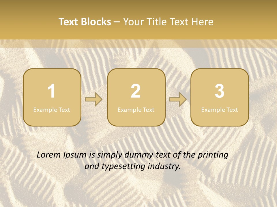 Frame Linen Board PowerPoint Template