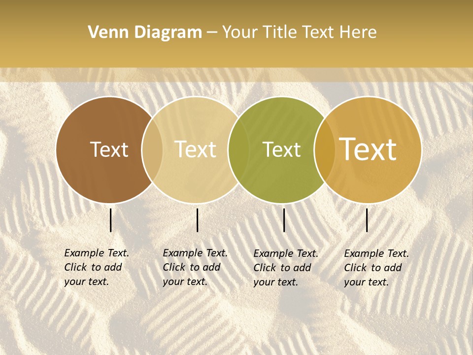 Frame Linen Board PowerPoint Template