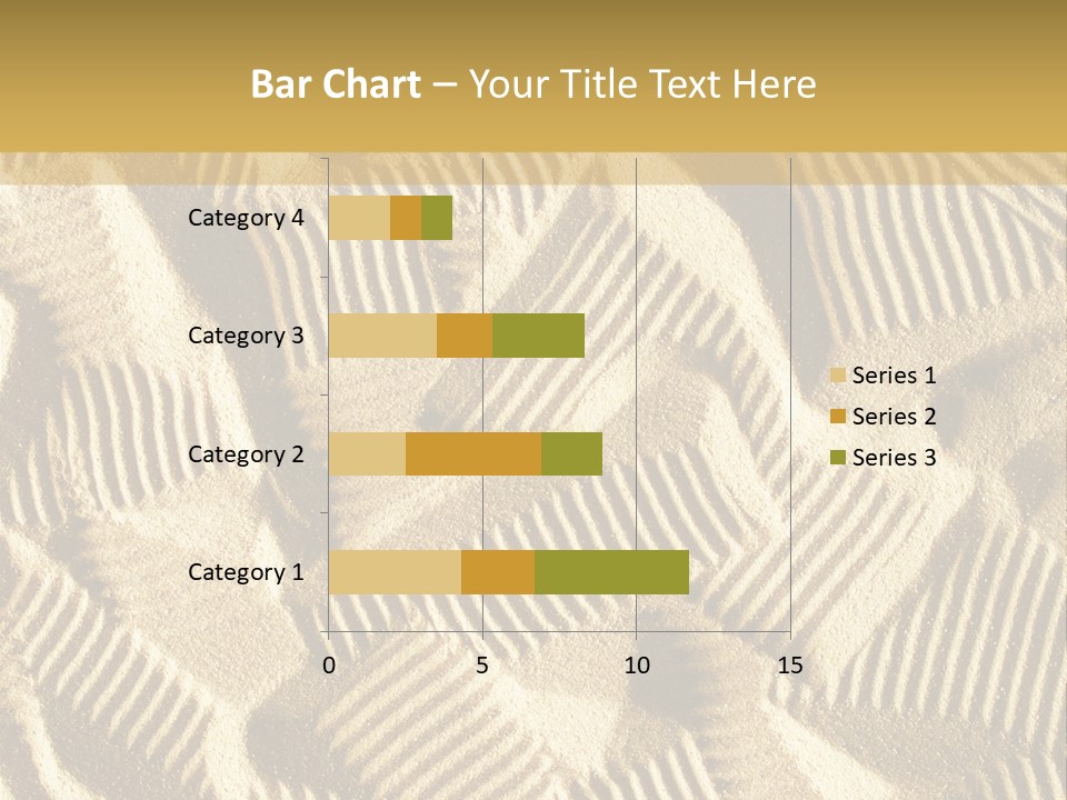 Frame Linen Board PowerPoint Template