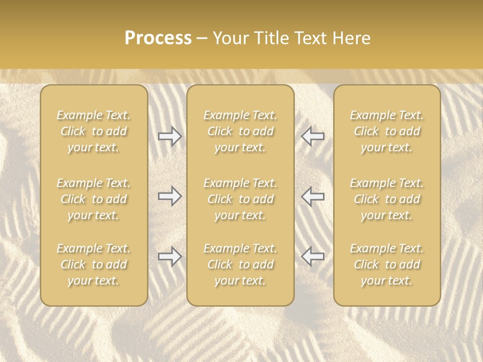Frame Linen Board PowerPoint Template