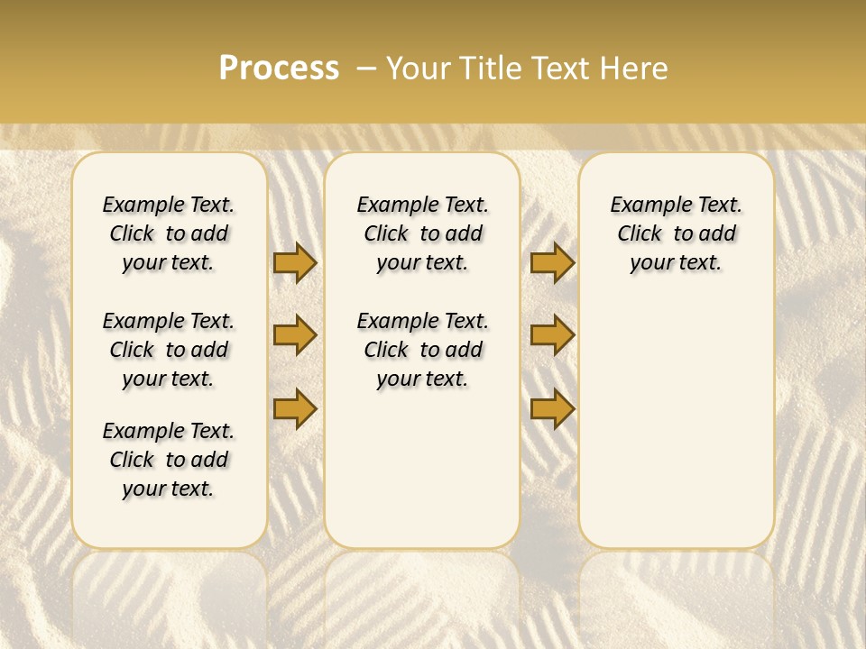 Frame Linen Board PowerPoint Template