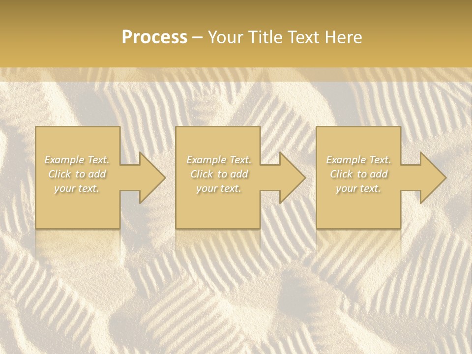 Frame Linen Board PowerPoint Template
