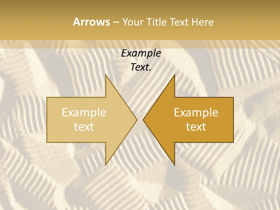 Frame Linen Board PowerPoint Template