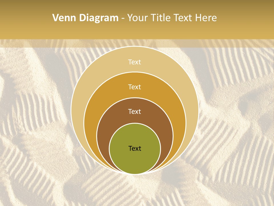 Frame Linen Board PowerPoint Template