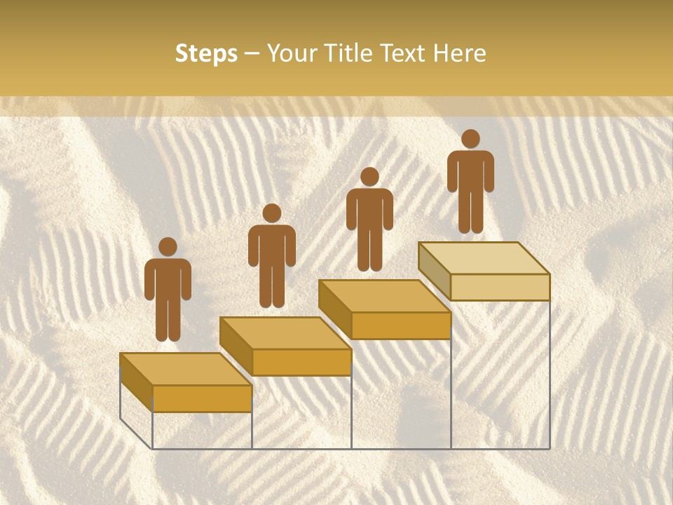 Frame Linen Board PowerPoint Template