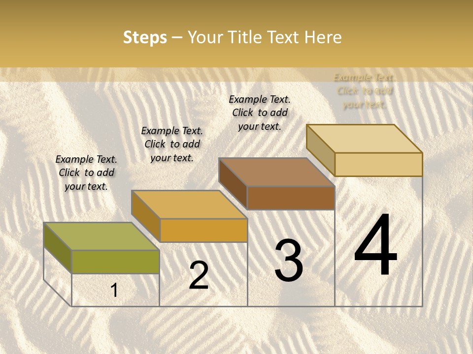 Frame Linen Board PowerPoint Template
