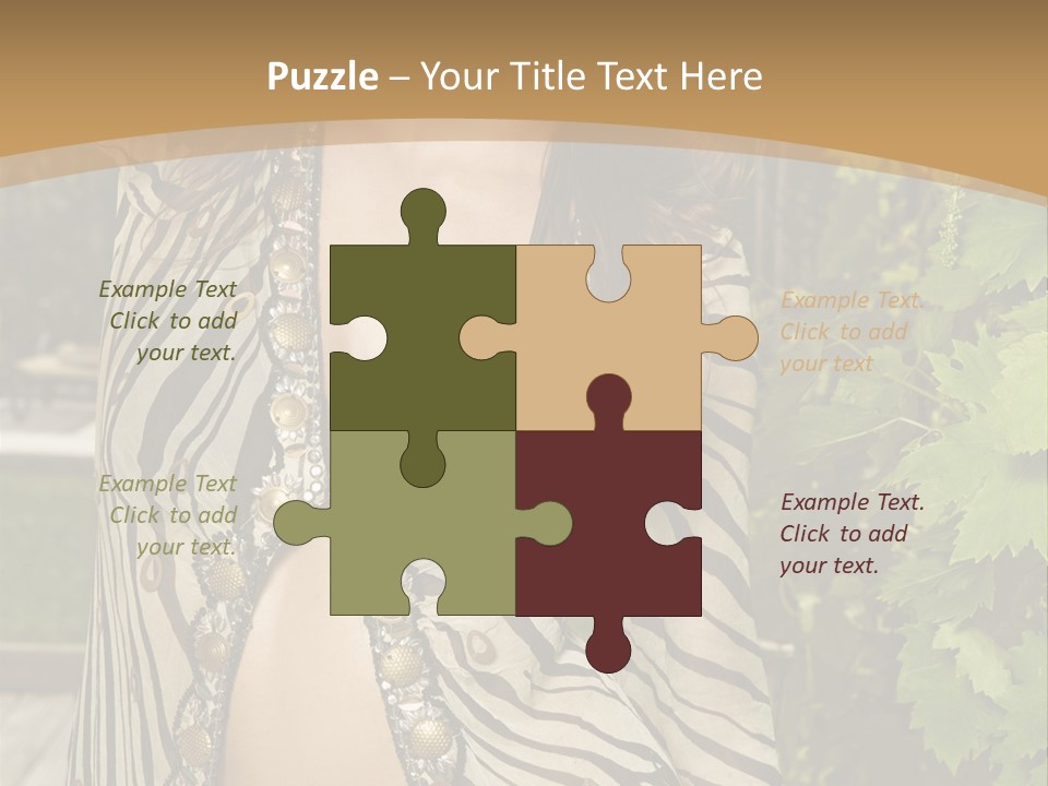 Lifestyle Person Attractive PowerPoint Template