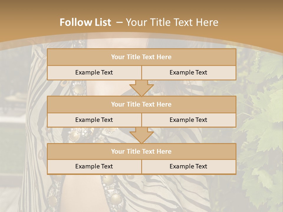 Lifestyle Person Attractive PowerPoint Template
