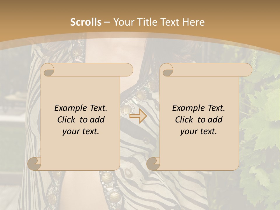 Lifestyle Person Attractive PowerPoint Template