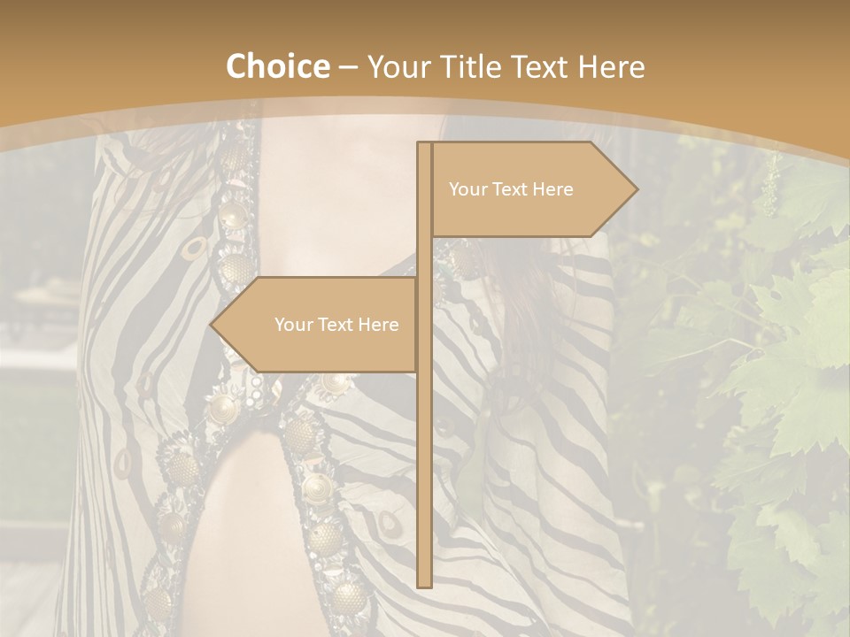 Lifestyle Person Attractive PowerPoint Template