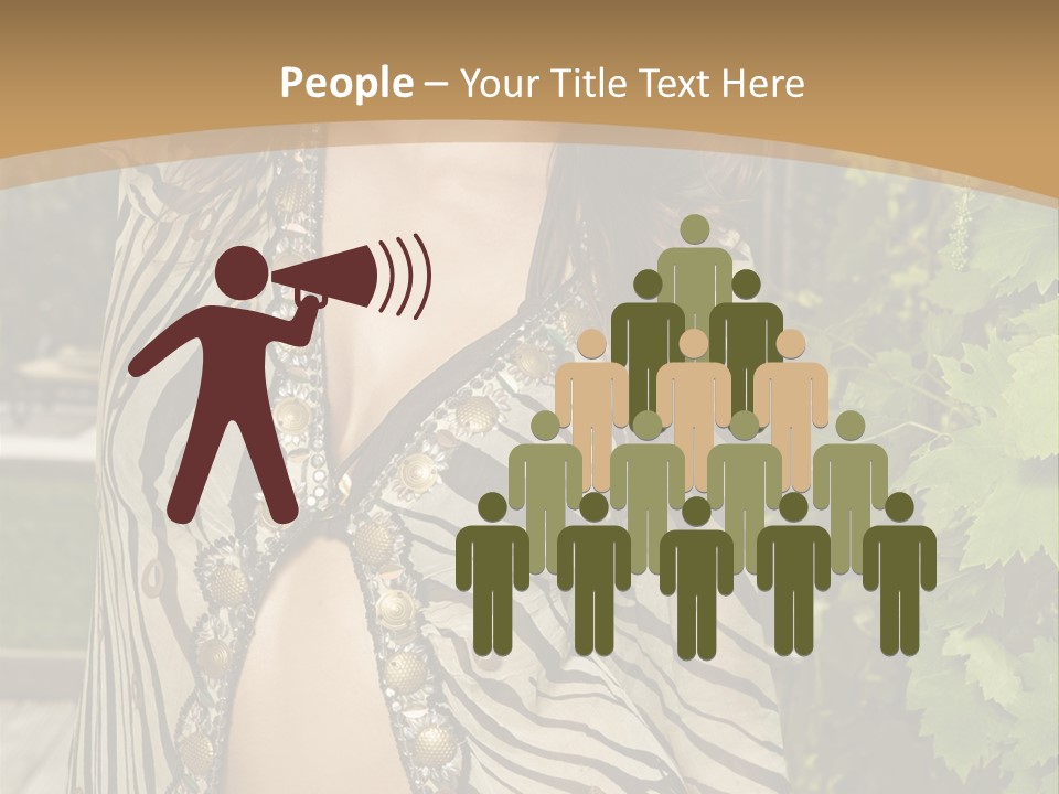 Lifestyle Person Attractive PowerPoint Template