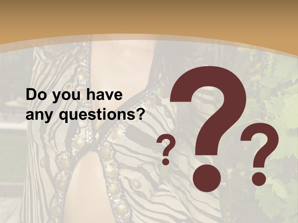 Lifestyle Person Attractive PowerPoint Template