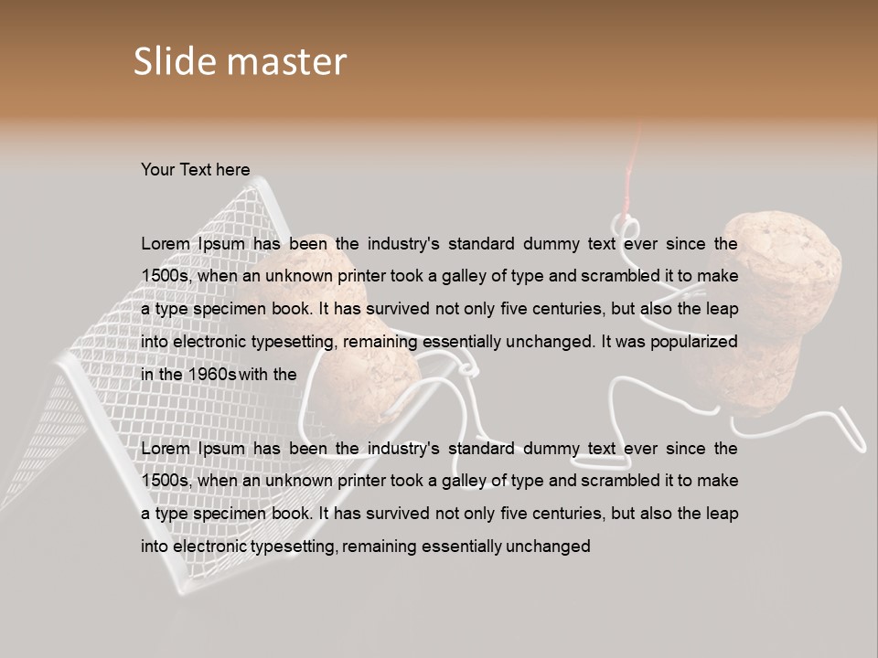 Gift Flower Still Life PowerPoint Template