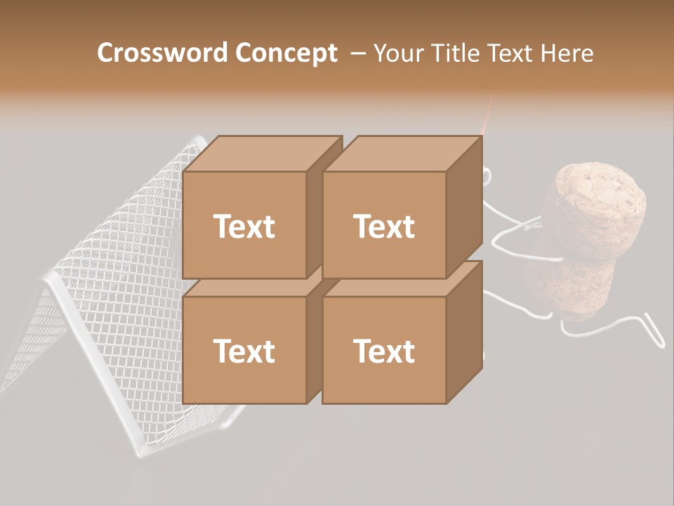 Gift Flower Still Life PowerPoint Template