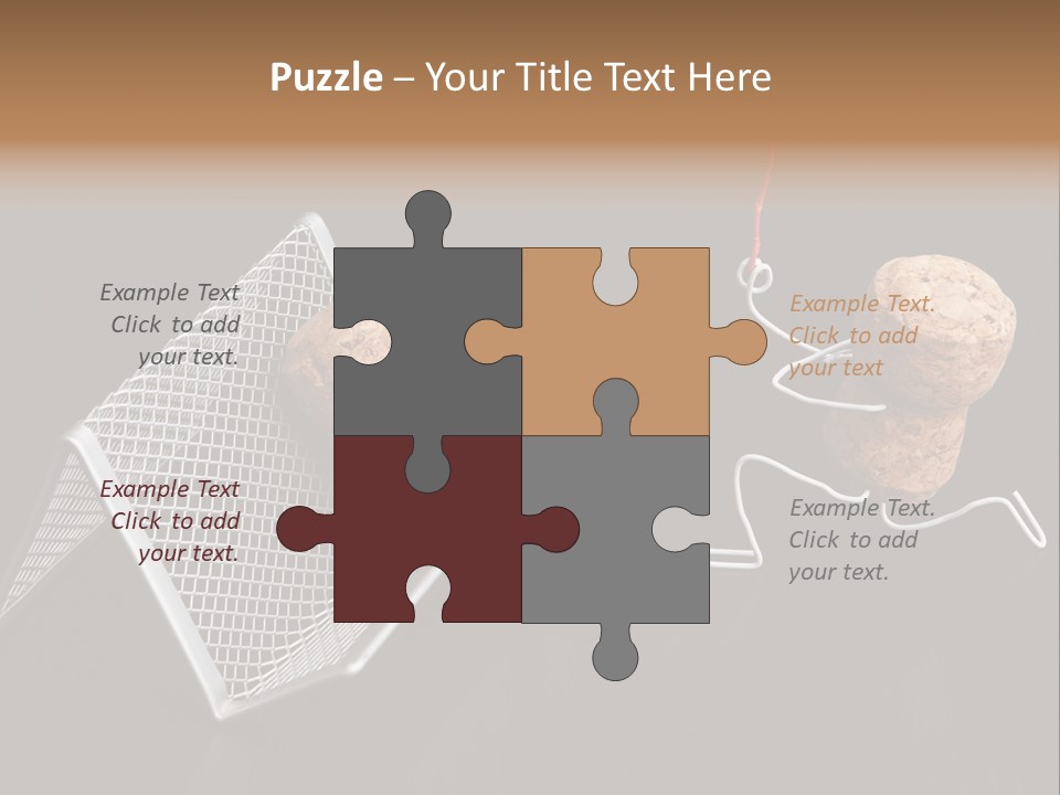 Gift Flower Still Life PowerPoint Template