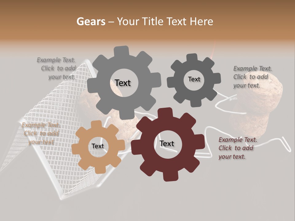 Gift Flower Still Life PowerPoint Template