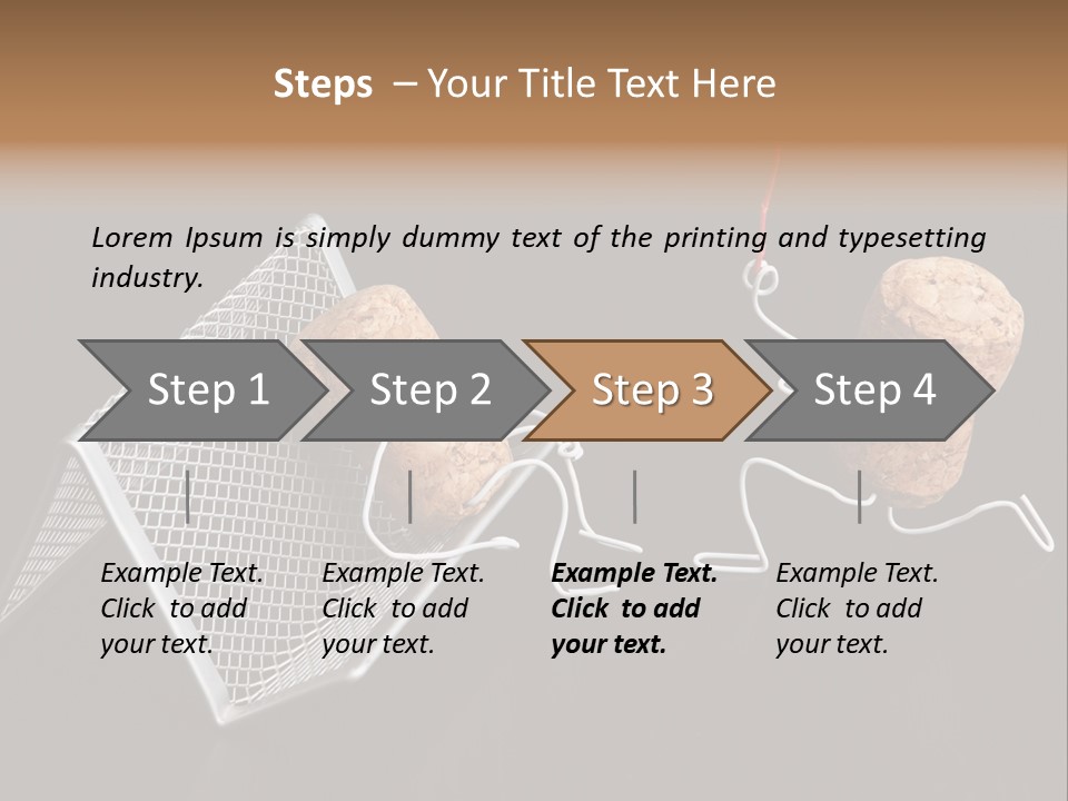 Gift Flower Still Life PowerPoint Template