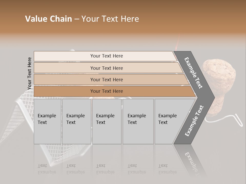 Gift Flower Still Life PowerPoint Template