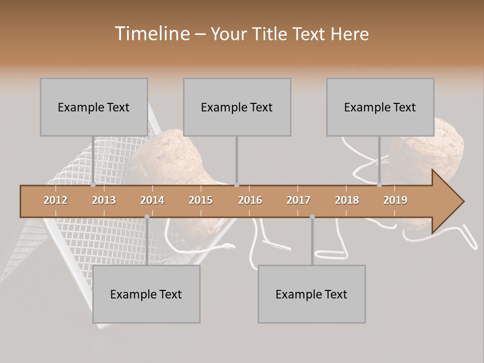 Gift Flower Still Life PowerPoint Template