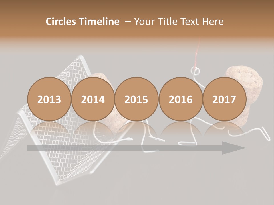 Gift Flower Still Life PowerPoint Template