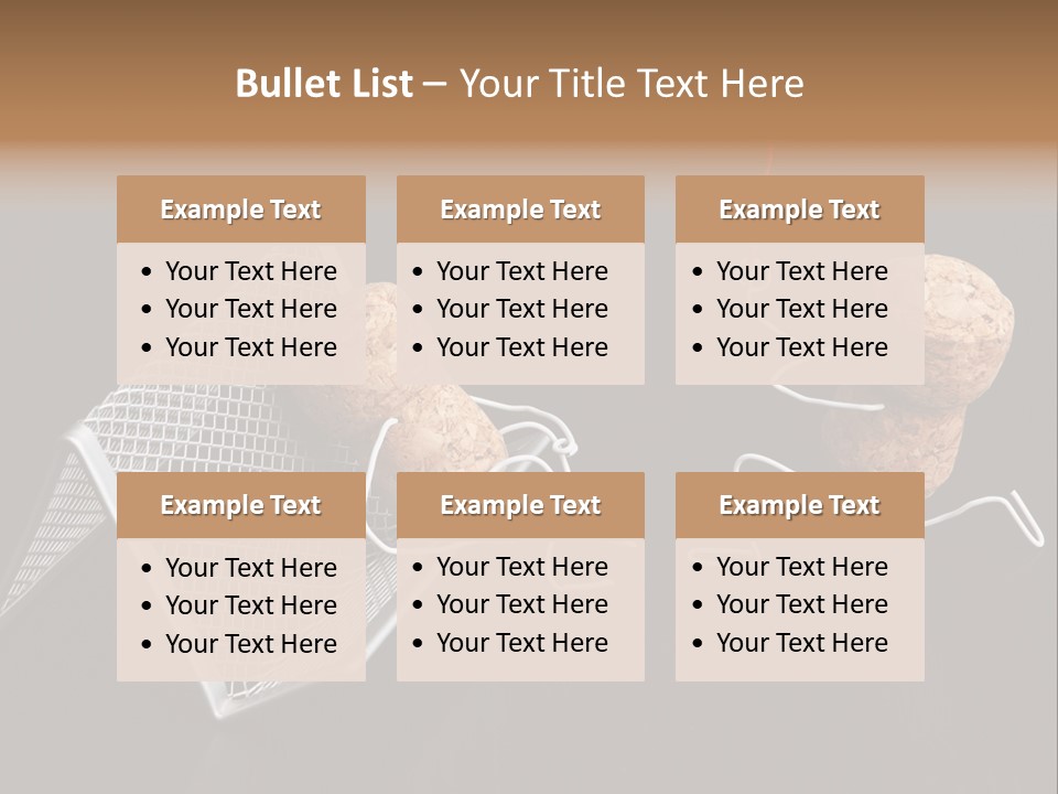 Gift Flower Still Life PowerPoint Template