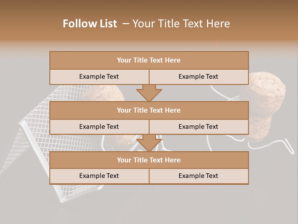 Gift Flower Still Life PowerPoint Template