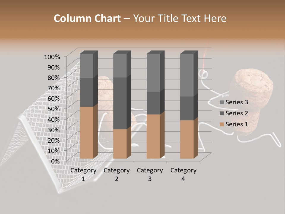 Gift Flower Still Life PowerPoint Template