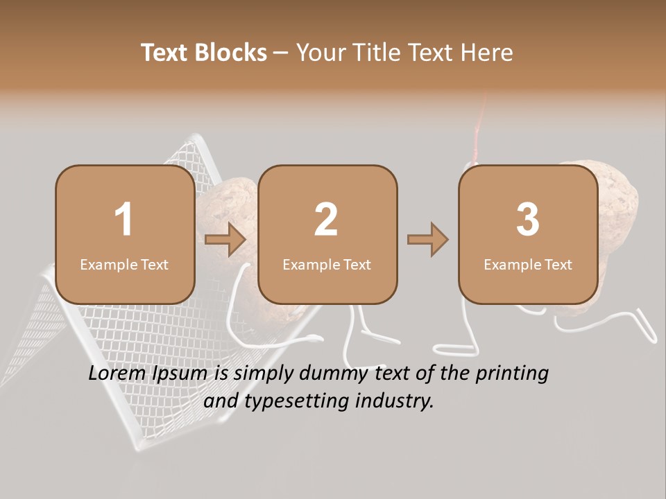 Gift Flower Still Life PowerPoint Template