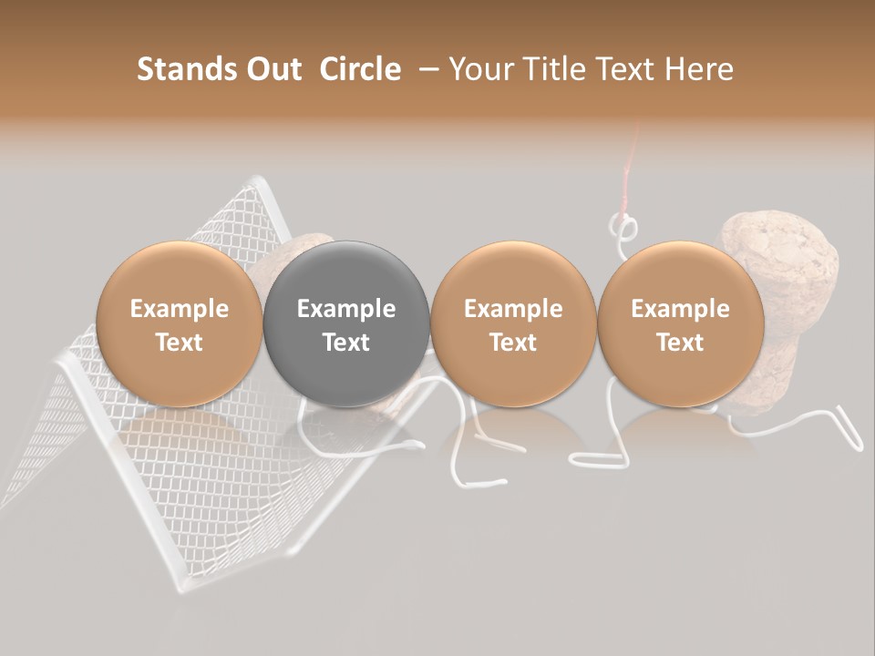 Gift Flower Still Life PowerPoint Template