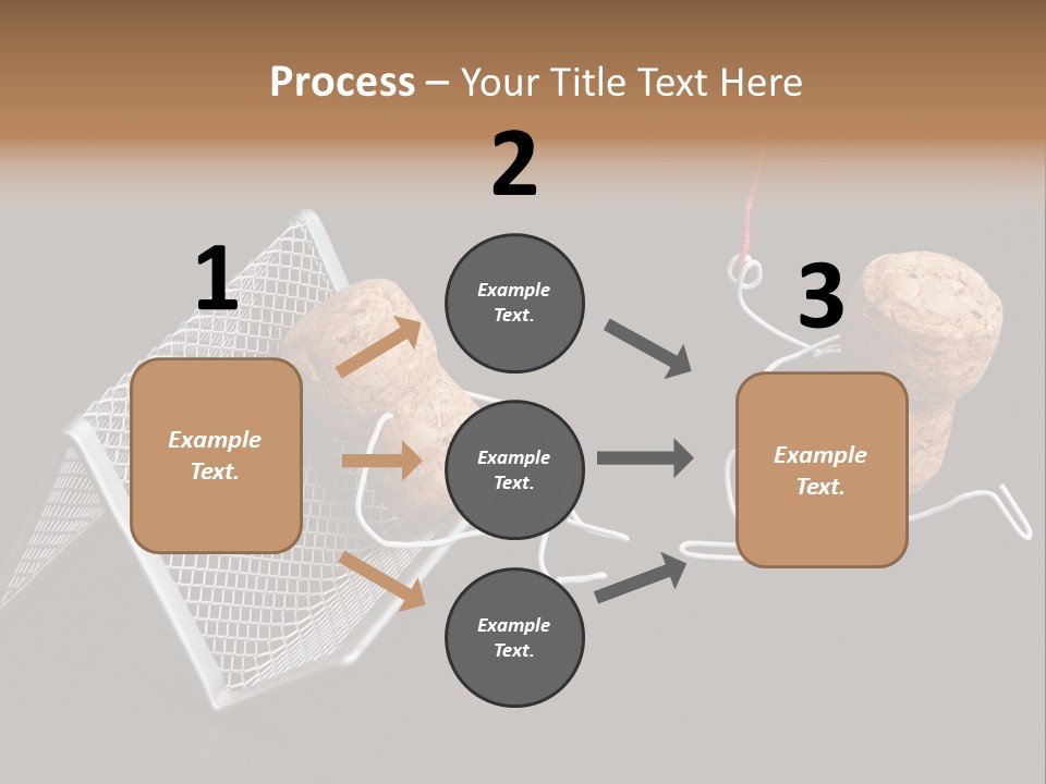 Gift Flower Still Life PowerPoint Template