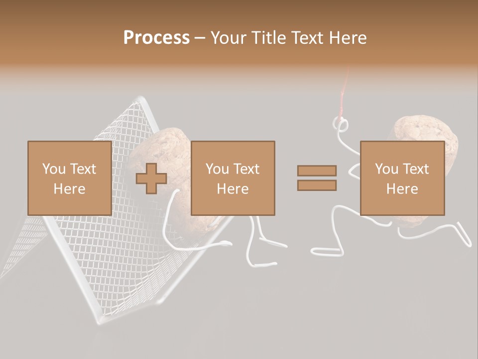 Gift Flower Still Life PowerPoint Template