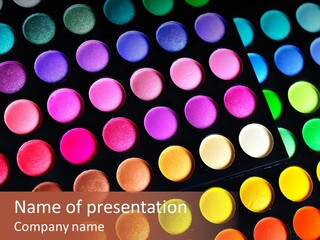 Multiple Colourful Blue PowerPoint Template