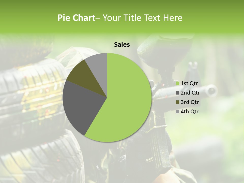 Military Aiming Fight PowerPoint Template