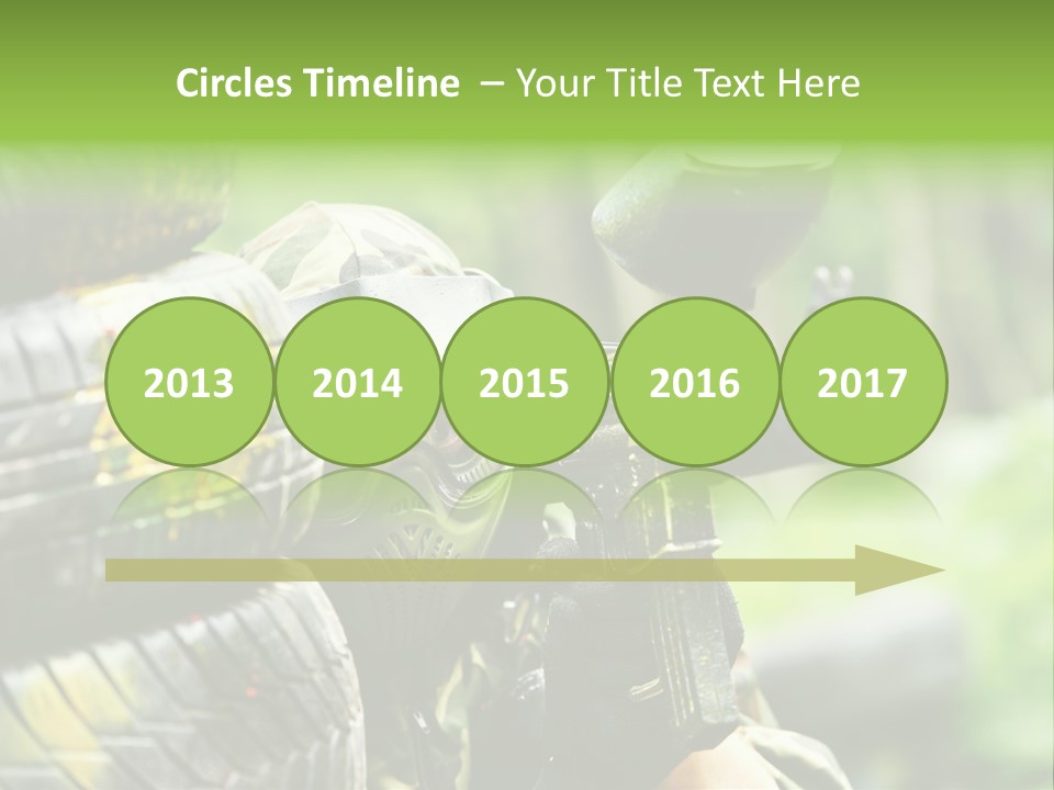 Military Aiming Fight PowerPoint Template