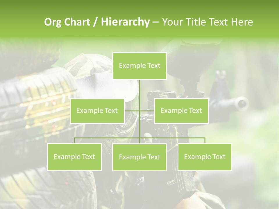 Military Aiming Fight PowerPoint Template