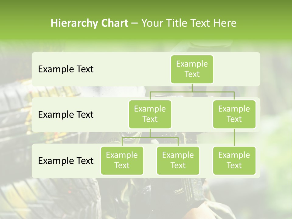 Military Aiming Fight PowerPoint Template