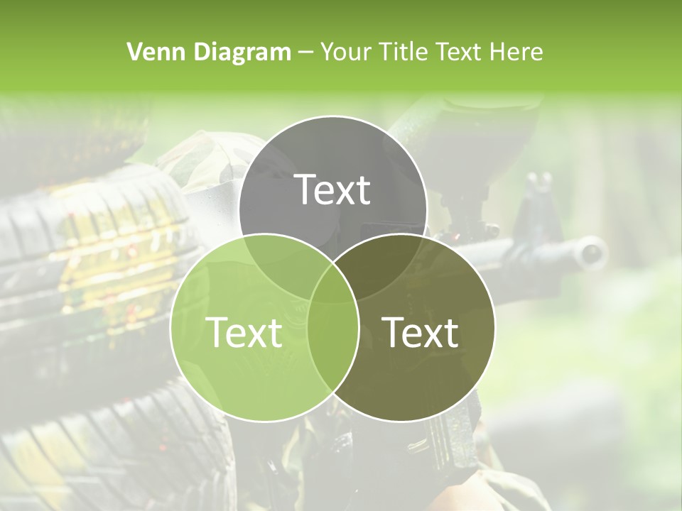 Military Aiming Fight PowerPoint Template