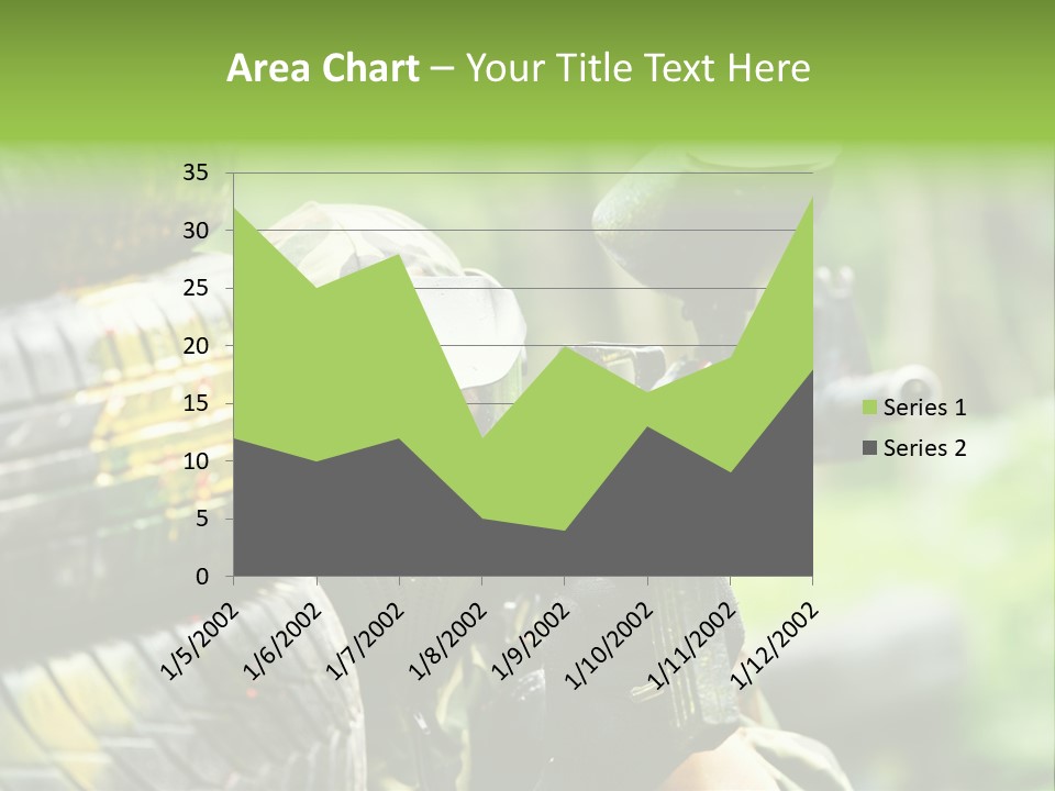 Military Aiming Fight PowerPoint Template