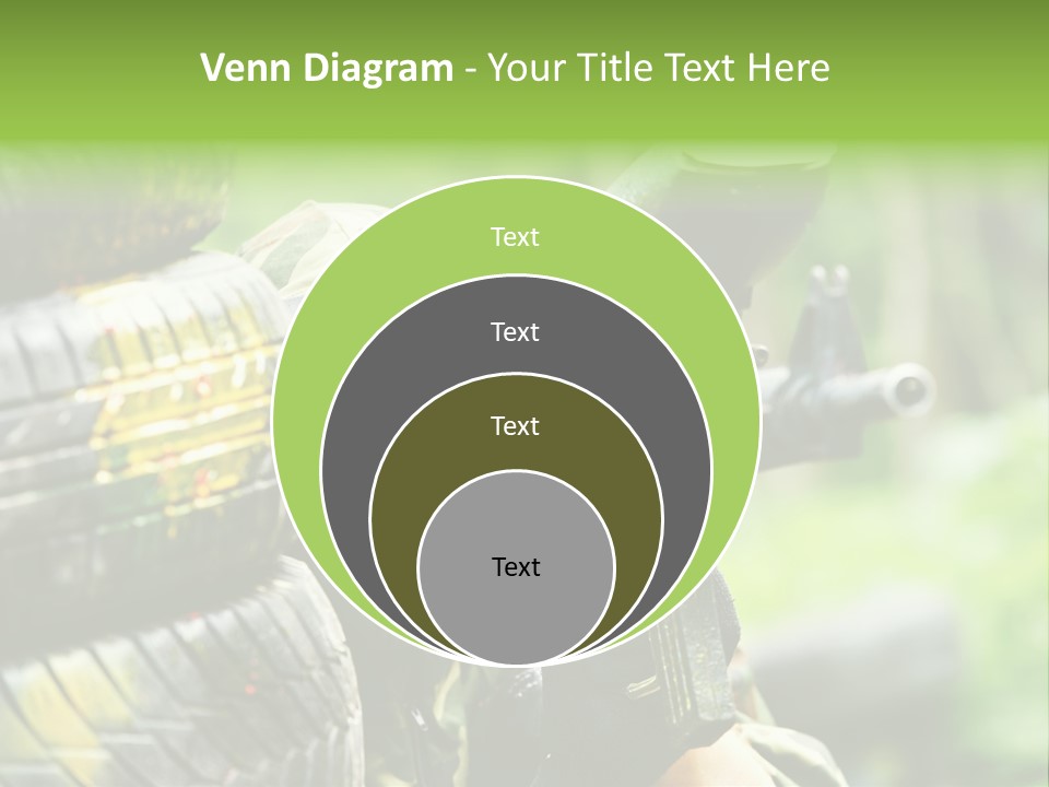 Military Aiming Fight PowerPoint Template