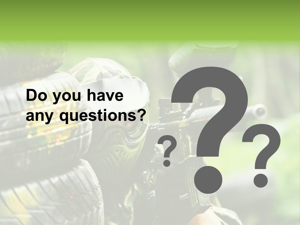 Military Aiming Fight PowerPoint Template