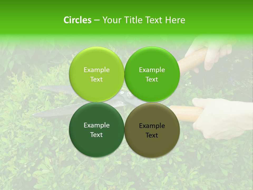 Green Power One PowerPoint Template