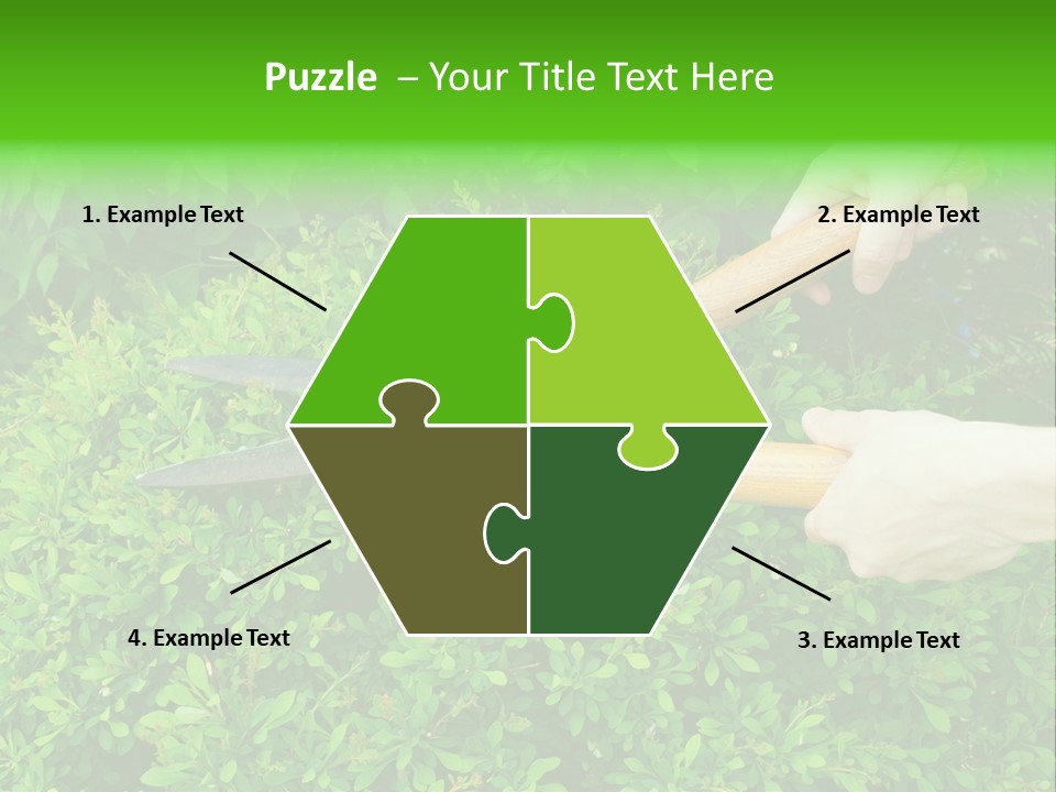 Green Power One PowerPoint Template